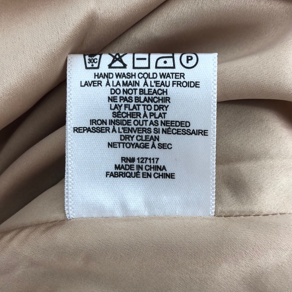 Badgley Mischka Eislyn Butterfly Embroidered Dress - Picture 10 of 10